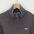 アエロナウティカミリターレ AERONAUTICA MILITARE MILITARE フロントワッペン ジップアップ スタンドカラー トラックジャケット Y2K メンズ import:S