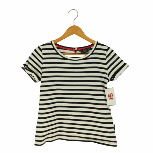 トゥービーバイアニエスベー To b. by agnes b. ボーダー ボートネックTシャツ レディース Tu