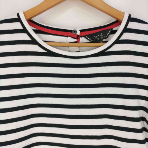 トゥービーバイアニエスベー To b. by agnes b. ボーダー ボートネックTシャツ レディース Tu