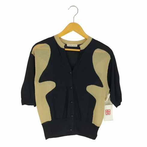 ツモリチサト TSUMORI CHISATO シルク 半袖ニットカーディガン レディース JPN:2