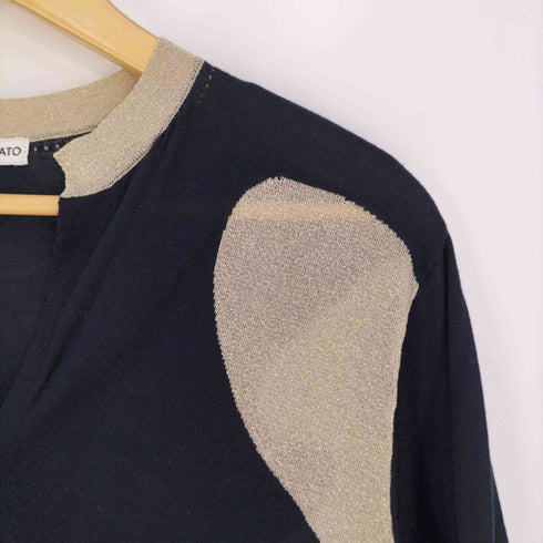 ツモリチサト TSUMORI CHISATO シルク 半袖ニットカーディガン レディース JPN:2