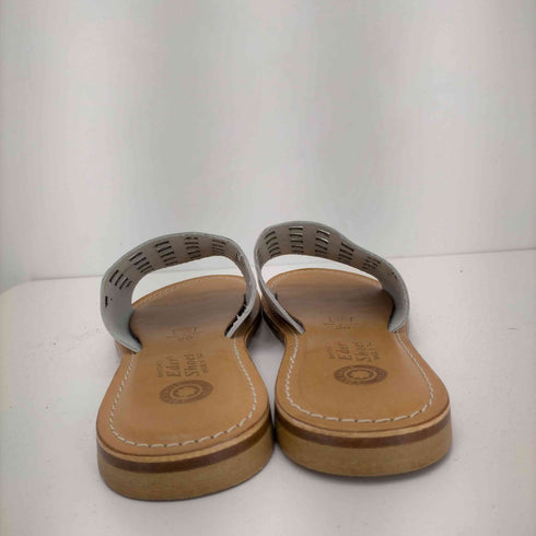 Eder Shoes ホワイトパンチング フラットサンダル レディース JPN:38