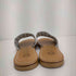 Eder Shoes ホワイトパンチング フラットサンダル レディース JPN:38