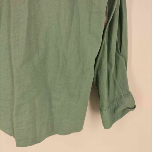 ビッグマイク BIG MIKE NO COLLARE TWIL SHIRT JKT メンズ XL