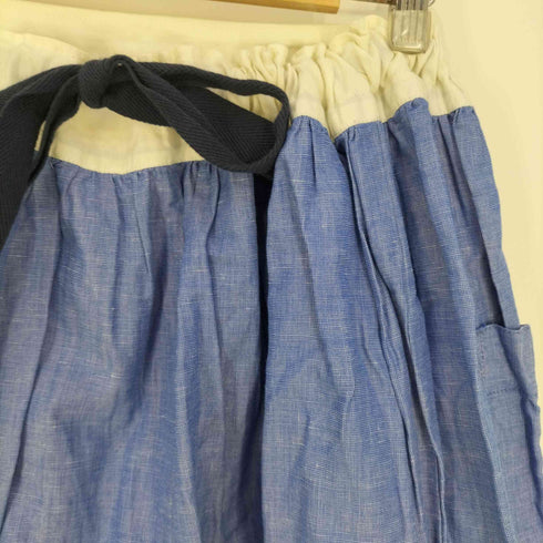 ナイジェルケーボン NIGEL CABOURN リネン混 フレアスカート レディース 8