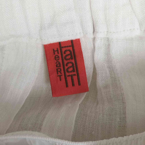 ハート イッセイミヤケ Haat ISSEY MIYAKE シワ加工プリーツ リネンスカート レディース JPN:2