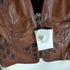 ディーゼルブラックゴールド DIESEL BLACK GOLD デザインカウレザージャケット レディース JPN:XS