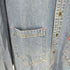 WORTH WEAR WORKS Levis ボディ ドッキング リメイク デニム シャツ ワンピース レディース import:L