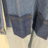 WORTH WEAR WORKS Levis ボディ ドッキング リメイク デニム シャツ ワンピース レディース import:L