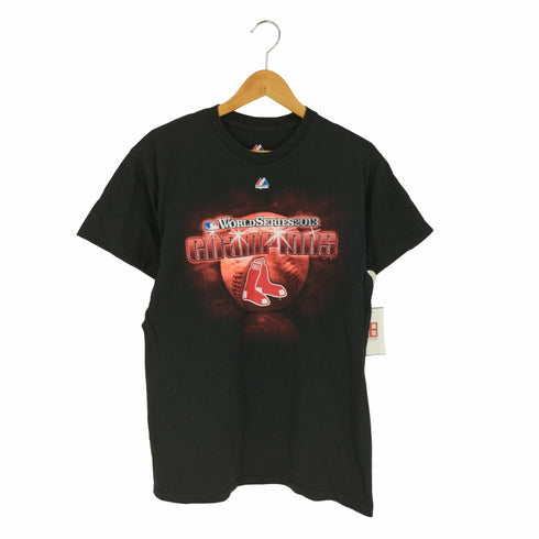 マジェスティック MAJESTIC MLBチームロゴプリント クルーネックTシャツ メンズ import:M