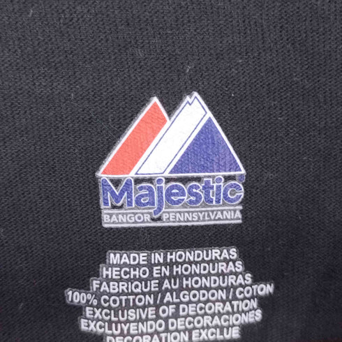 マジェスティック MAJESTIC MLBチームロゴプリント クルーネックTシャツ メンズ import:M