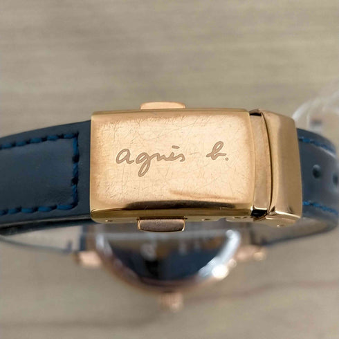 アニエスベー agnes b. ベルトレザー時計 レディース