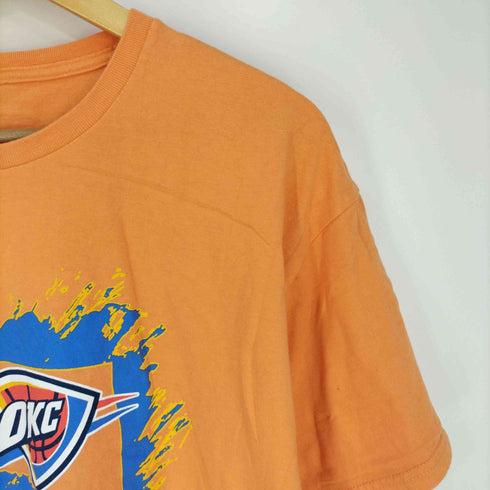 NBAチームロゴプリント クルーネックTシャツ メンズ