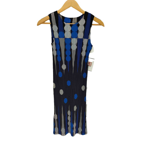 プリーツプリーズイッセイミヤケ PLEATS PLEASE ISSEY MIYAKE ドット柄プリーツチュニック レディース JPN:4