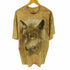 ザマウンテン the mountain USA製 WOLF 狼 大判 アニマル プリント S/S Tシャツ メンズ import:XL