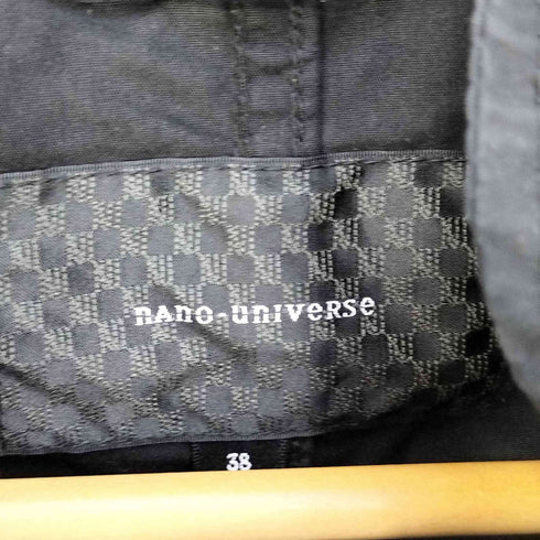 ナノユニバース nano universe レイヤーモッズコート メンズ 38