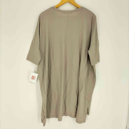 ミズイロインド mizuiro ind ビッグシルエット クルーネック S/S カットソー レディース