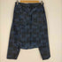 ブラックコムデギャルソン BLACK COMME des GARCONS AD2009 総柄 デニムサルエルパンツ メンズ JPN:XS