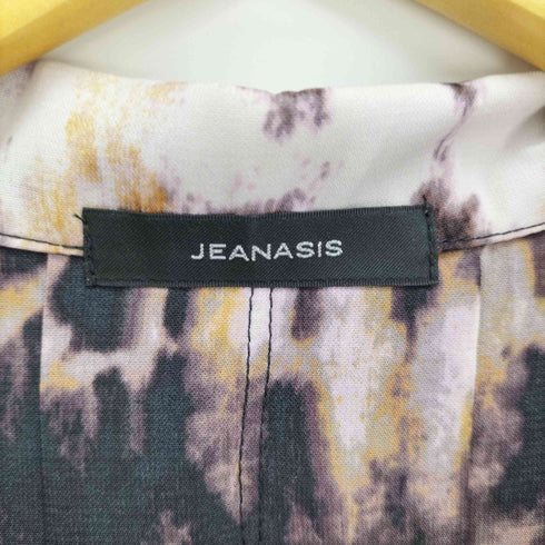 ジーナシス JEANASIS タイダイ染め S/S シャツ ワンピース レディース FREE