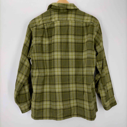 ペンドルトン PENDLETON 60S 開襟 チェック ネルシャツ メンズ import:L