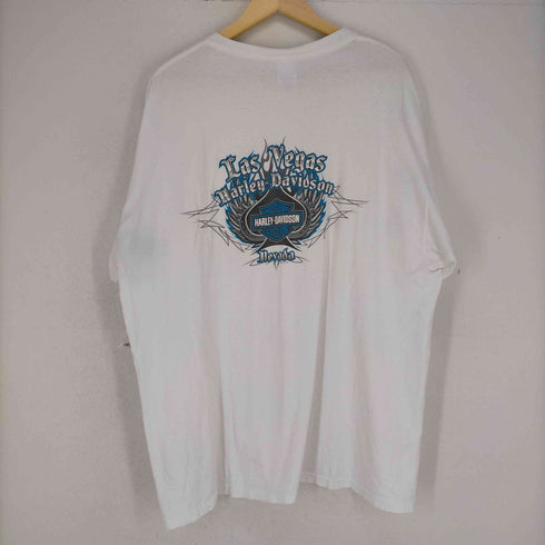 ハーレーダヴィットソン HARLEY DAVIDSON 90-00s Las Vegas 両面プリントS/S TEE メンズ JPN:XXL