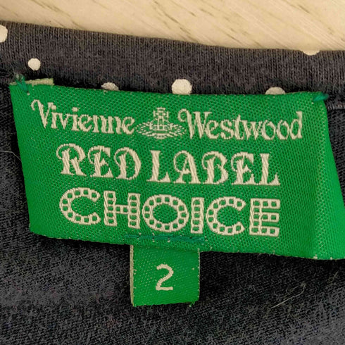 ヴィヴィアン ウェストウッド レッド レーベルチョイス VivienneWestwoodRedLabel CHOICE EURGH アースプリント クルーネックカットソー レディース 2