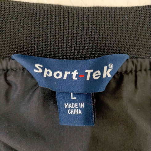 スポーツテック SPORT-TEK フロント刺繍 サイドジップ ラグランシェルピステ メンズ import:L