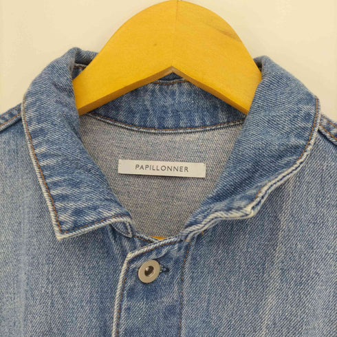 パピヨネ PAPILLONNER 20SS デニムシャツワンピース レディース