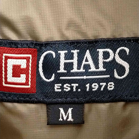 チャップスラルフローレン CHAPS RALPH LAUREN キルティングダウンジャケット メンズ import:M