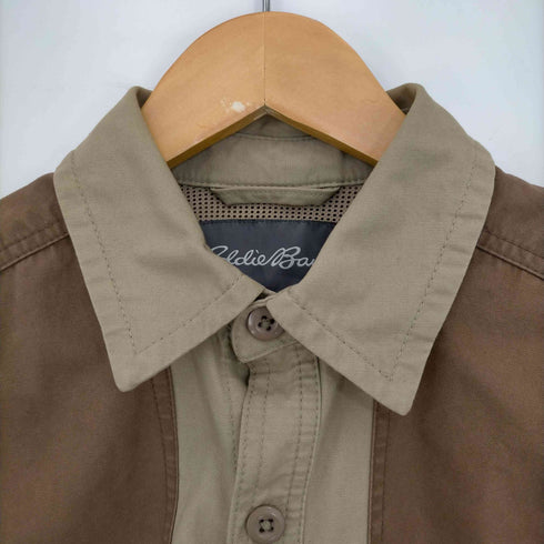 エディーバウアー Eddie Bauer 切替 ハンティングシャツ メンズ JPN:XS