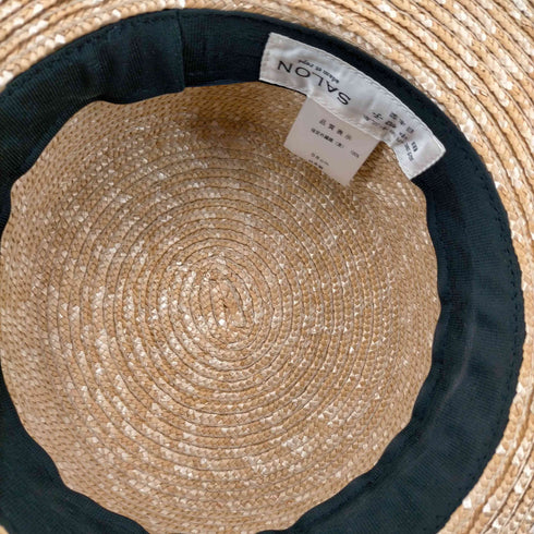 サロンアダムエロペ SALON adam et rope 田中帽子店 別注 日本製 カンカン帽 レディース