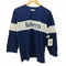 バーバリーズ BURBERRYS 70-80s ヘンリーネックロゴプリントロングスリーブTシャツ メンズ import:M