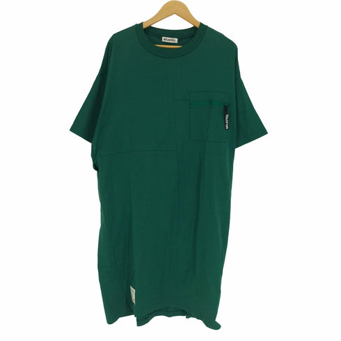 ミルクフェド MILKFED. ジップポケット ブロック切替 クルーネック S/S ワンピース レディース ONE SIZE
