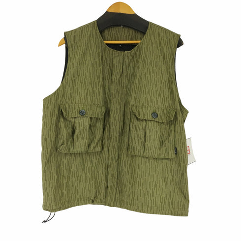 キリメ Kirime カモ柄ベスト レインドロップカモ メンズ import:XL