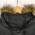 ギャップ Gap ファーダウンジャケット メンズ import:M