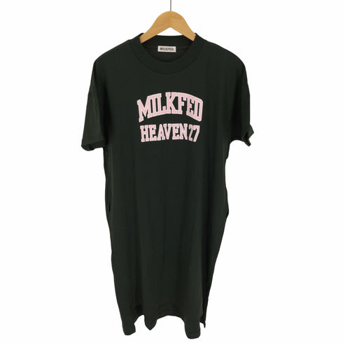ミルクフェド MILK FED HEAVEN 27 プリント クルーネック S/S ワンピース レディース ONE SIZE