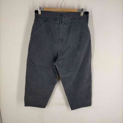 チマラ chimala テーパードブラックデニムパンツ レディース 28