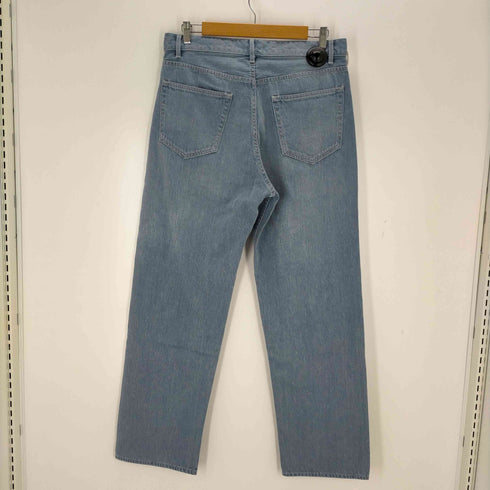オーラリー AURALEE SELVEDGE FADED LIGHT DENIM WIDE PANTS メンズ JPN:4