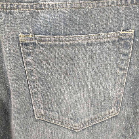 オーラリー AURALEE SELVEDGE FADED LIGHT DENIM WIDE PANTS メンズ JPN:4