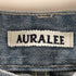 オーラリー AURALEE SELVEDGE FADED LIGHT DENIM WIDE PANTS メンズ JPN:4