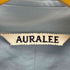 オーラリー AURALEE WASHED FINX TWILL SHIRT メンズ JPN:4