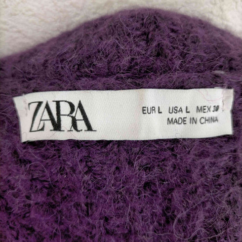 ザラ ZARA ワイドシルエットローゲージニット レディース JPN:L