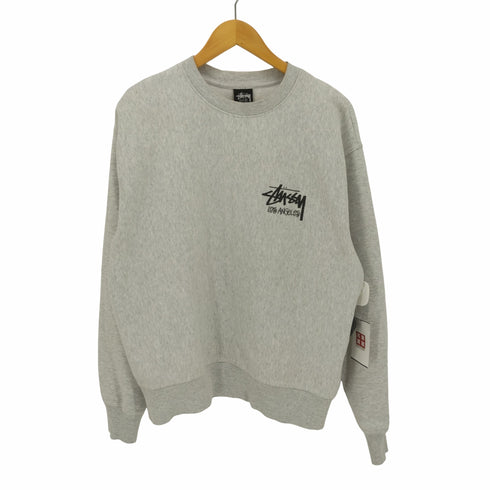 ステューシー Stussy LETTERMAN CREW クルーネック プリント スウェット メンズ import:M