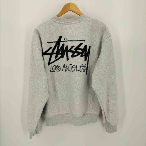 ステューシー Stussy LETTERMAN CREW クルーネック プリント スウェット メンズ import:M