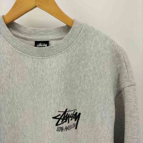 ステューシー Stussy LETTERMAN CREW クルーネック プリント スウェット メンズ import:M