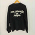 サノバチーズ SON OF THE CHEESE I am Allergic to PeopleKnit Cardigan ロゴ カーディガン メンズ JPN:L
