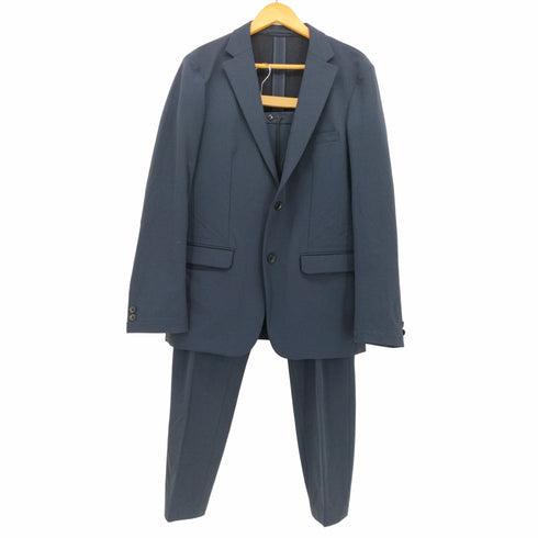 シップスジェットブルー SHIPS JET BLUE 4WAY ストレッチ 2B スーツ セットアップ メンズ L