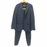 シップスジェットブルー SHIPS JET BLUE 4WAY ストレッチ 2B スーツ セットアップ メンズ L