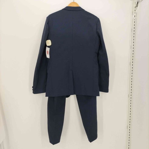 シップスジェットブルー SHIPS JET BLUE 4WAY ストレッチ 2B スーツ セットアップ メンズ L