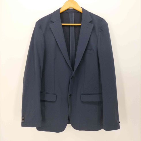 シップスジェットブルー SHIPS JET BLUE 4WAY ストレッチ 2B スーツ セットアップ メンズ L